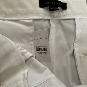 Ann Taylor Cream Trousers